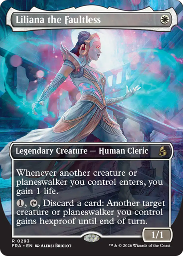 Liliana the Faultless (Borderless Echoed Pairs) | Reality Fracture、Magic: The Gathering、kayou
