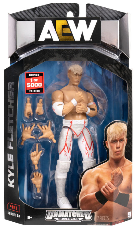 AEW All Elite Wrestling Unmatched Collection Series 13 Kyle Fletcher Action Figure Chase、ToyWiz、kayou