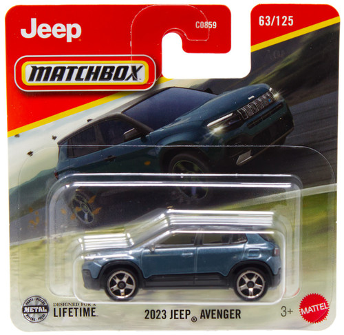 Matchbox 2023 Jeep Avenger Diecast Car、ToyWiz、kayou