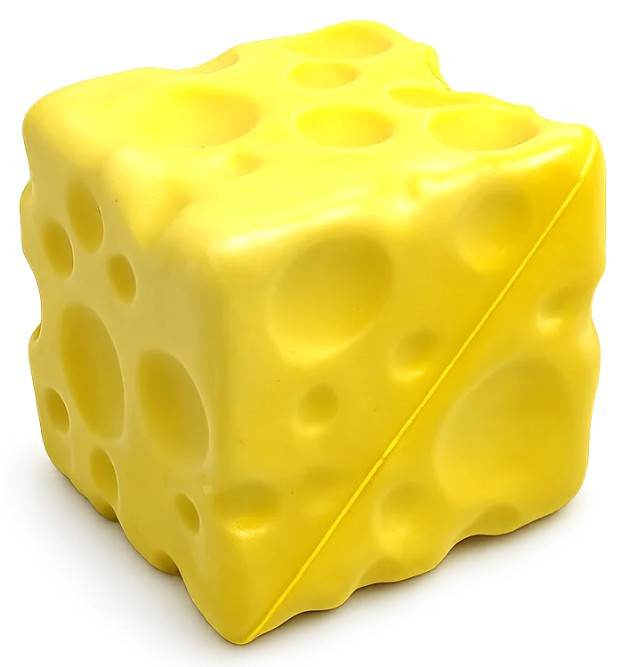 Fun Doh Cheese 2-Inch Squishy Toy Slow Rise、ToyWiz、kayou