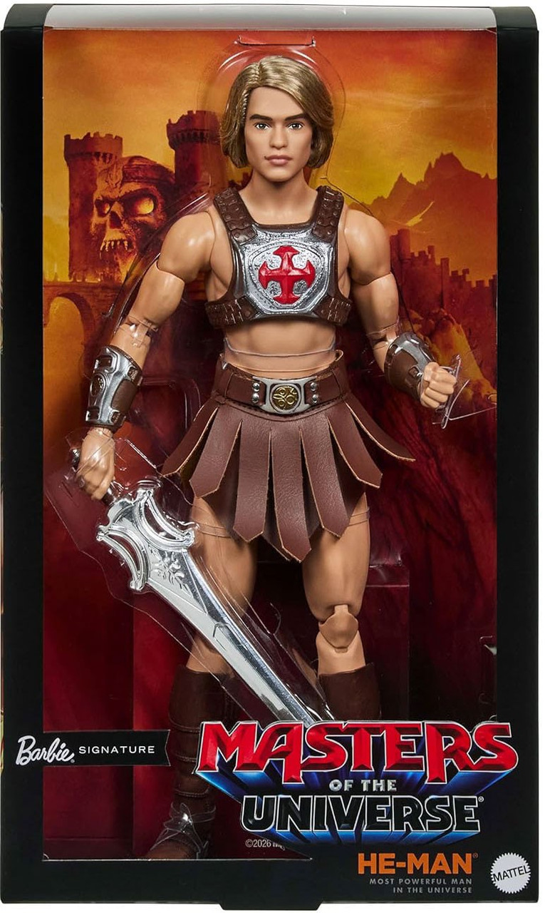 Barbie Masters of the Universe 2026 Movie He-Man Doll、ToyWiz、kayou