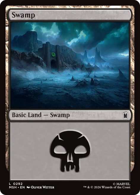 Swamp (#292) | Marvel Super Heroes、Magic: The Gathering、kayou