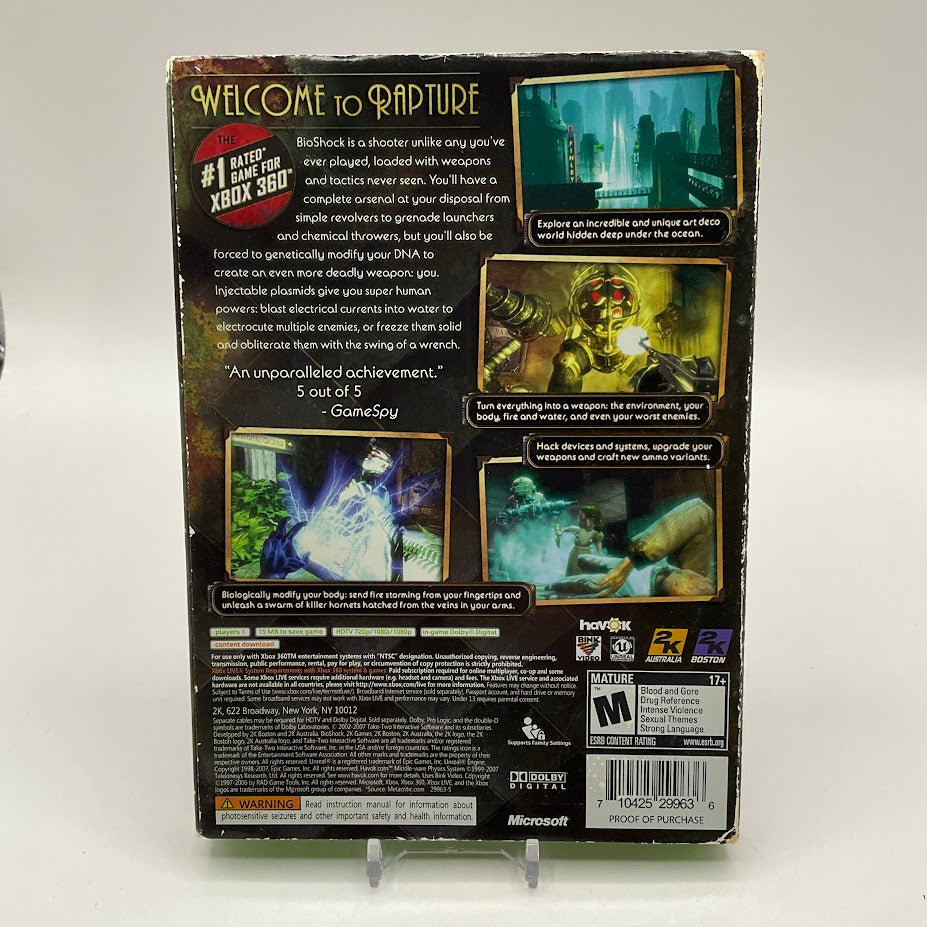 Bioshock Xbox 360 Used #3、Collector Store LLC - VG、kayou