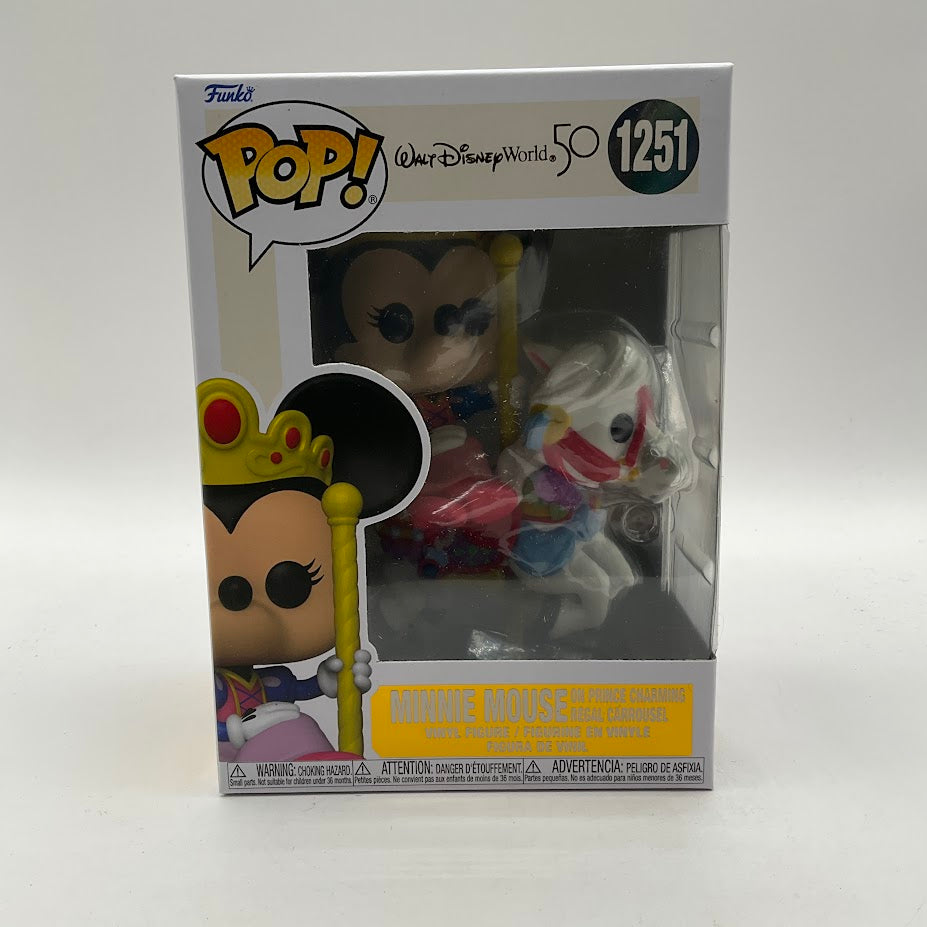 Minnie Mouse On Price Charming Regal Carrousel Funko Pop! Disney 50 #1251、Funko、kayou