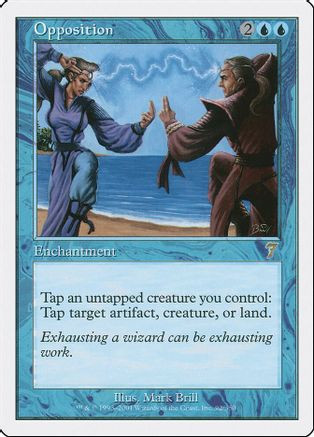 Opposition (7ED-092) - 7th Edition、Wizards of the Coast、kayou