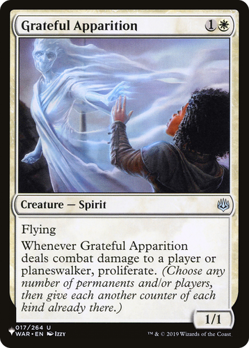 Grateful Apparition (LIST-017/264) - The List、Wizards of the Coast、kayou