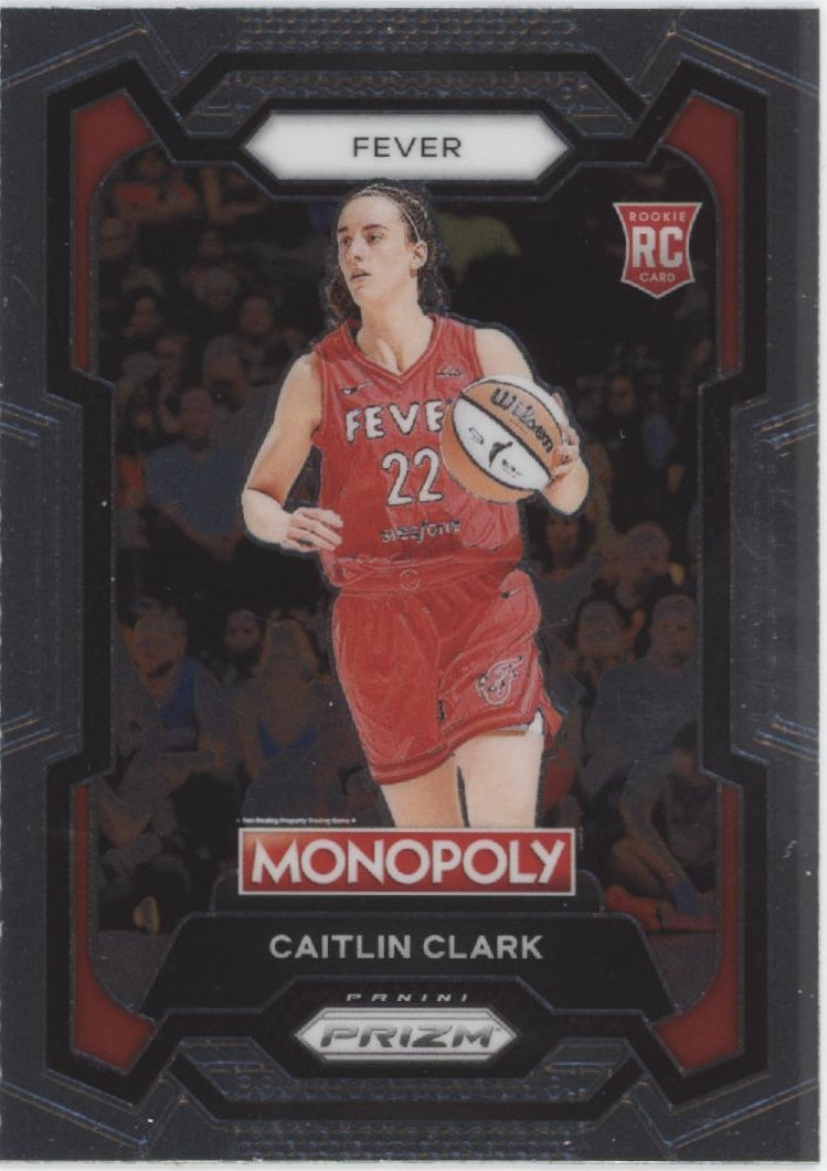 Caitlin Clark 2024 Panini WNBA Monopoly Prizm RC #65、Collector Store LLC、kayou