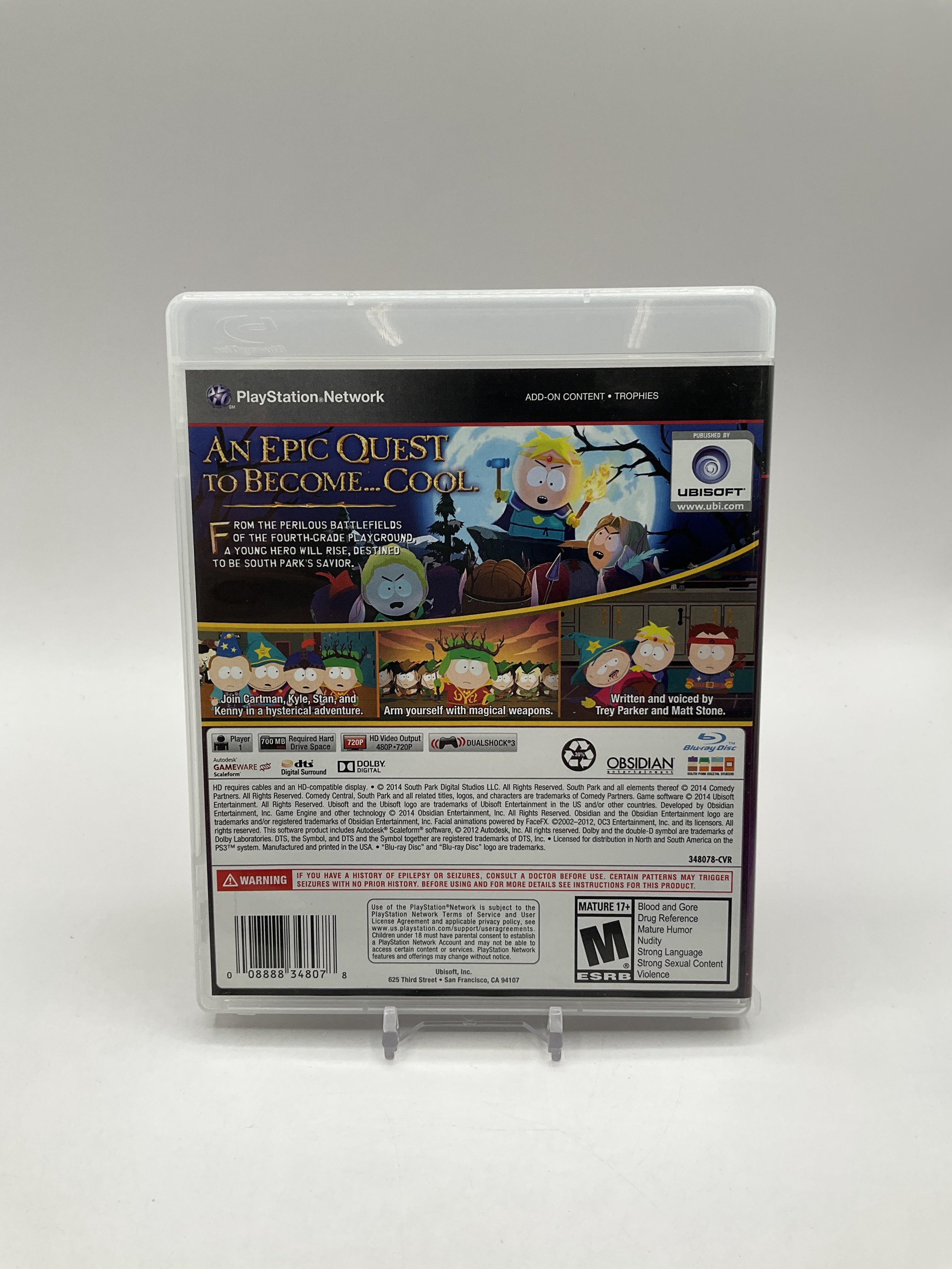 South Park: The Stick of Truth Playstation 3 Used #2、Collector Store LLC - VG、kayou