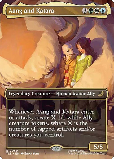 Aang and Katara、Magic: The Gathering、kayou