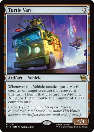 Turtle Van (TMT-181) - Teenage Mutant Ninja Turtles、Wizards of the Coast、kayou