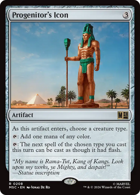Progenitor's Icon (Surge Foil) | Marvel Super Heroes Commander、Magic: The Gathering、kayou
