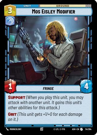 Mos Eisley Modifier (74/264) - Ashes of the Empire、Fantasy Flight Games、kayou