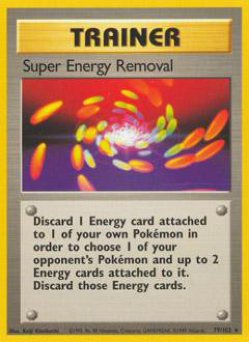 Pokemon Base Set Rare Super Energy Removal #79 Lightly Played、ToyWiz、kayou