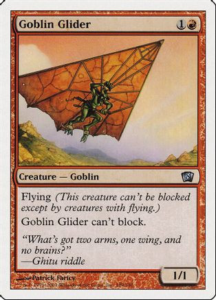 Goblin Glider (8ED-189) - 8th Edition、Wizards of the Coast、kayou