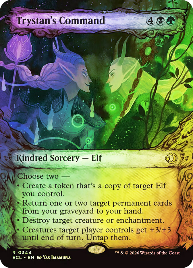 Trystan's Command SGL-MTG-ECL2-344-ENF、Magic: The Gathering、kayou