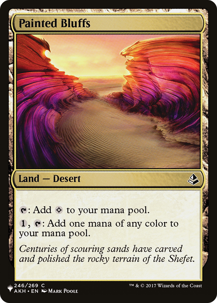 Painted Bluffs (LIST-246/269) - The List、Wizards of the Coast、kayou