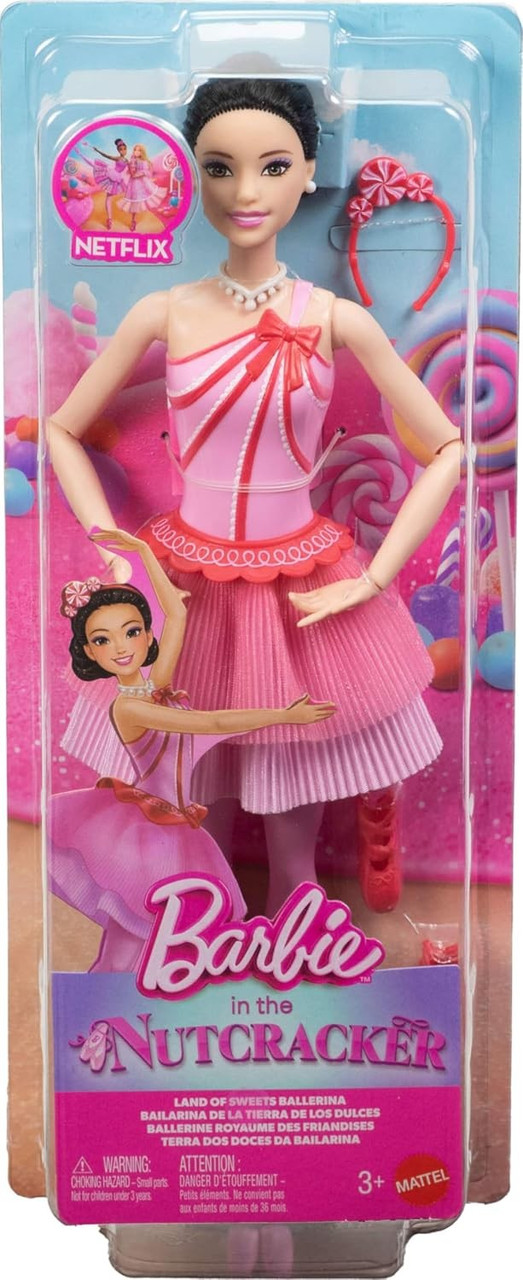 Barbie in the Nutcracker 25th Anniversary Land of Sweets Ballerina Doll Renee、ToyWiz、kayou