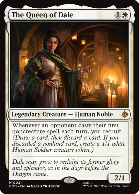 The Queen of Dale (Foil) | The Hobbit、Magic: The Gathering、kayou