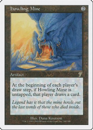 Howling Mine (7ED-300) - 7th Edition Foil、Wizards of the Coast、kayou