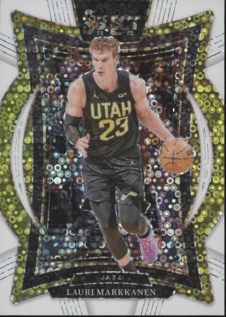 Lauri Markkanen 2024-25 Panini Select White Fast Break Prizm 47/75 #62、Collector Store LLC、kayou