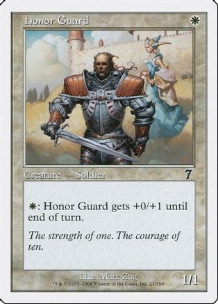 Honor Guard (7ED-021) - 7th Edition Foil、Wizards of the Coast、kayou