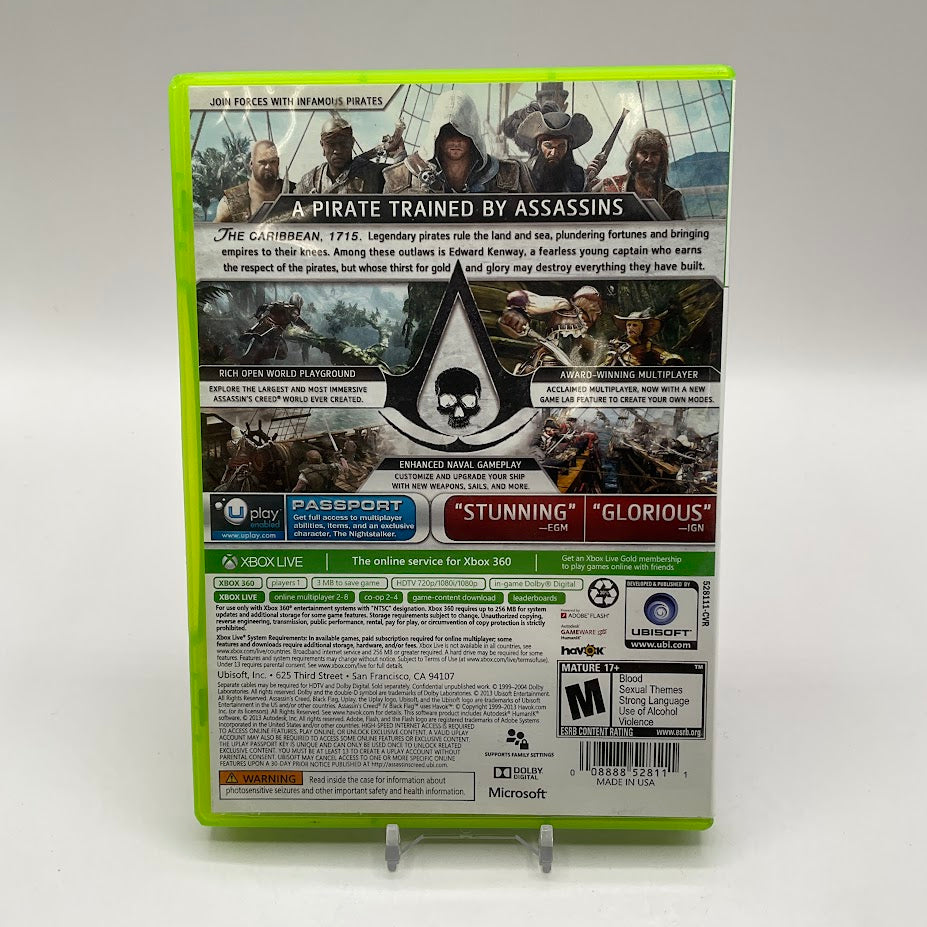 Assassin's Creed IV: Black Flag Xbox 360 Used #1、Collector Store LLC - VG、kayou