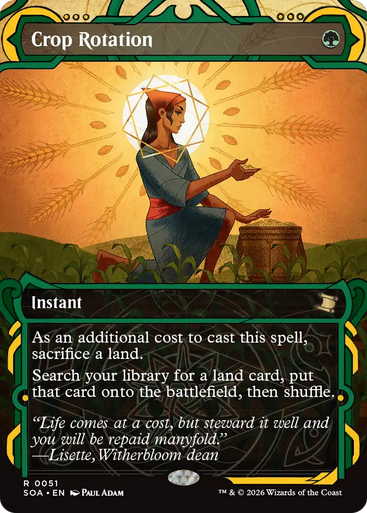 Crop Rotation (Mystical Archive Foil) | Secrets of Strixhaven Mystical Archive、Magic: The Gathering、kayou