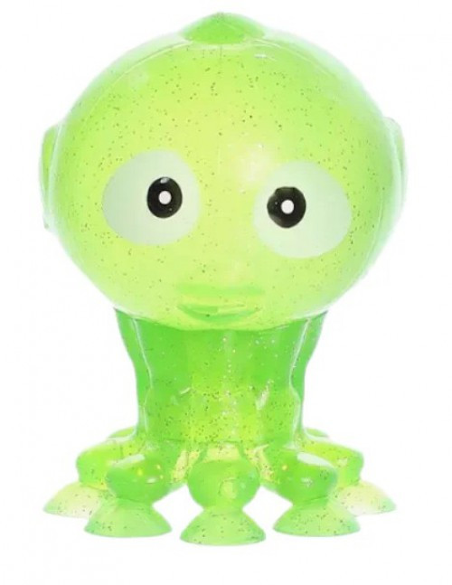 Squishy Little Suckers Sealife GREEN 3-Inch Suction Squeezy Toy、ToyWiz、kayou