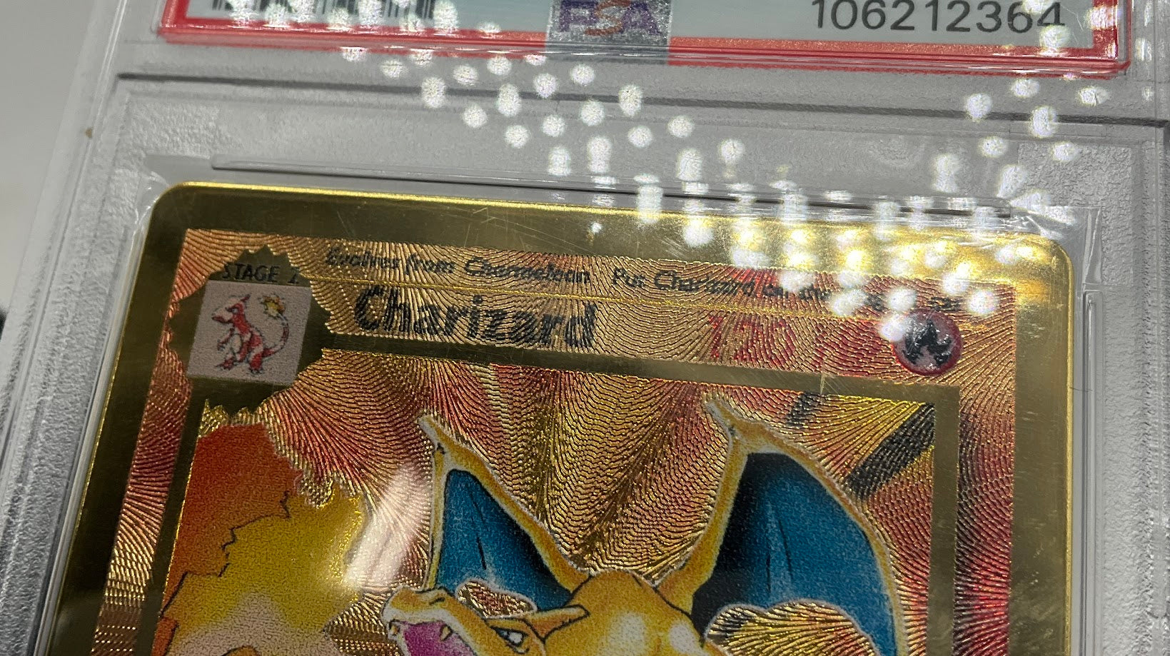 Charizard Pokemon Celebrations Ultra Premium Collection Metal Card #4 PSA 9、Collector Store LLC Gaming、kayou