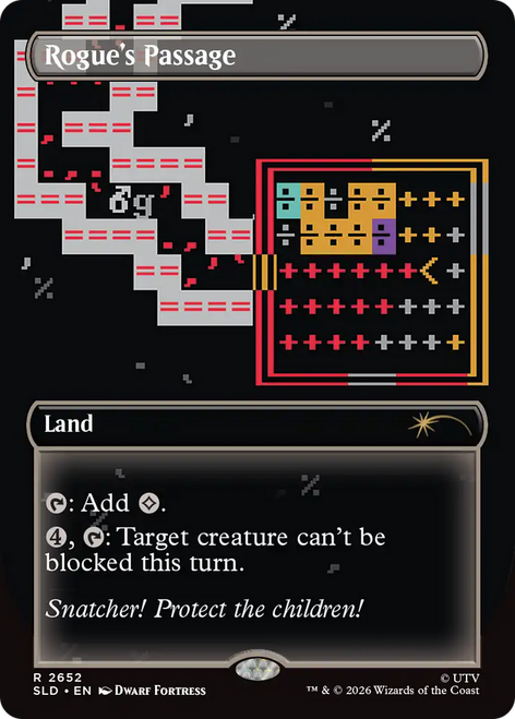 Rogue's Passage (Secret Lair - Dwarf Fortress: Create New World) | Secret Lair Drops、Magic: The Gathering、kayou