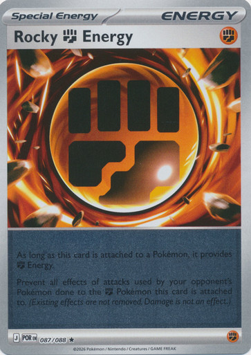 ME Perfect Order 087/088 Rocky Fighting Energy (Reverse Holo)、Pokemon、kayou