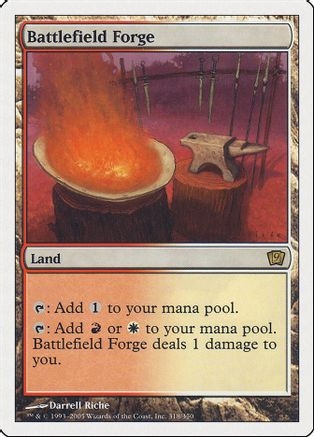 Battlefield Forge (9ED-318) - 9th Edition、Wizards of the Coast、kayou