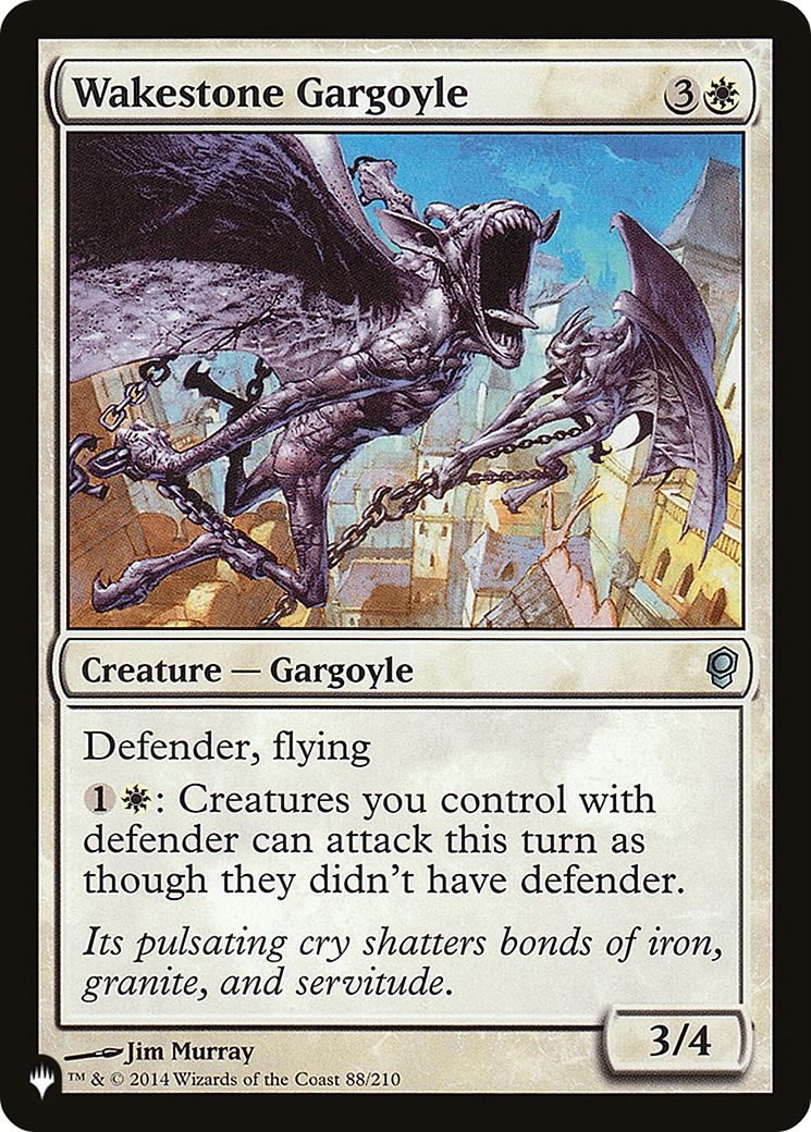 Wakestone Gargoyle (LIST-88/210) - The List、Wizards of the Coast、kayou