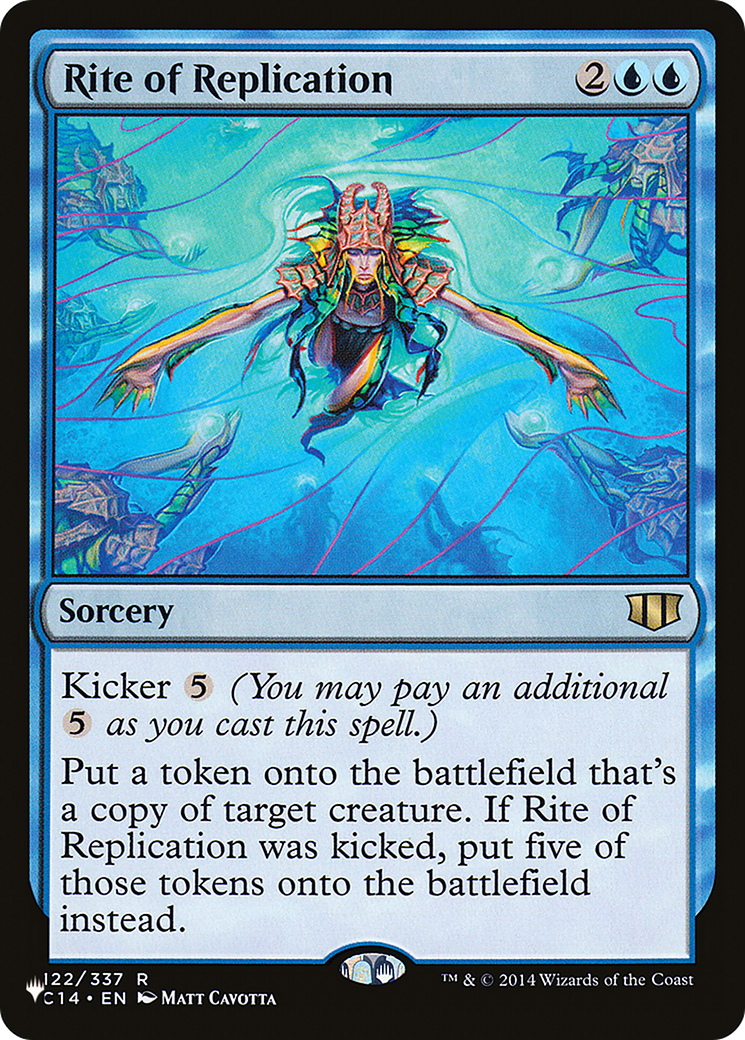 Rite of Replication (C14) (LIST-122/337) - The List、Wizards of the Coast、kayou