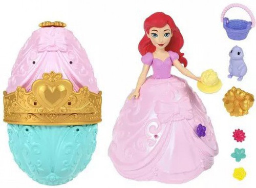 Disney Princess Easter Egg Surprise Ariel Pack 1 Princess, 2 Skirts & 10 Play Accessories、ToyWiz、kayou