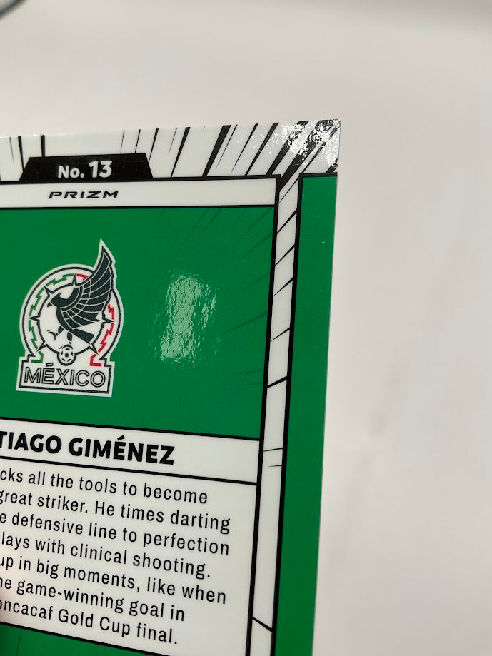 Santiago Gimenez 2024 Panini Prizm Conmebol Copa America Prizm #173、Collector Store LLC、kayou