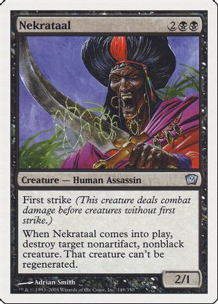 Nekrataal (9ED-149) - 9th Edition、Wizards of the Coast、kayou