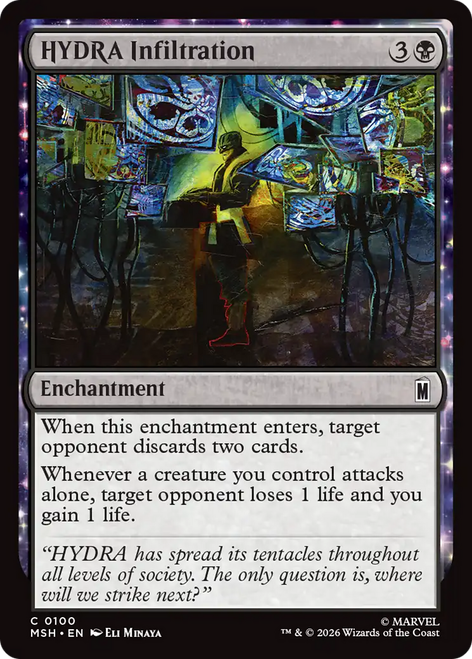 HYDRA Infiltration (Foil) | Marvel Super Heroes、Magic: The Gathering、kayou
