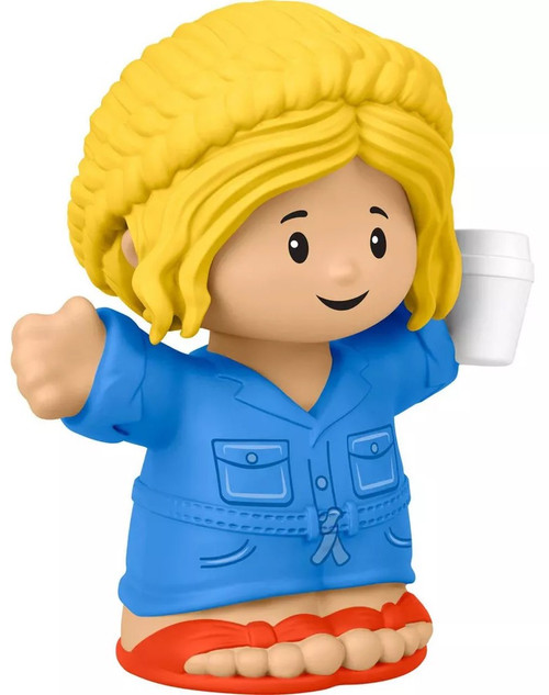 Fisher Price Little People Denim Jumpsuit Mom 2.7-Inch Figure、ToyWiz、kayou