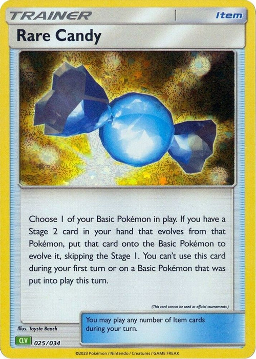 Pokemon Trading Card Game Classic Classic Collection Rare Candy #25 CLV、ToyWiz、kayou