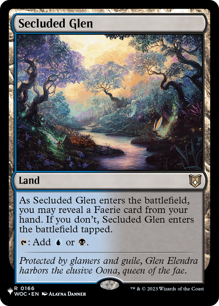 Secluded Glen (LIST-166) - The List、Wizards of the Coast、kayou