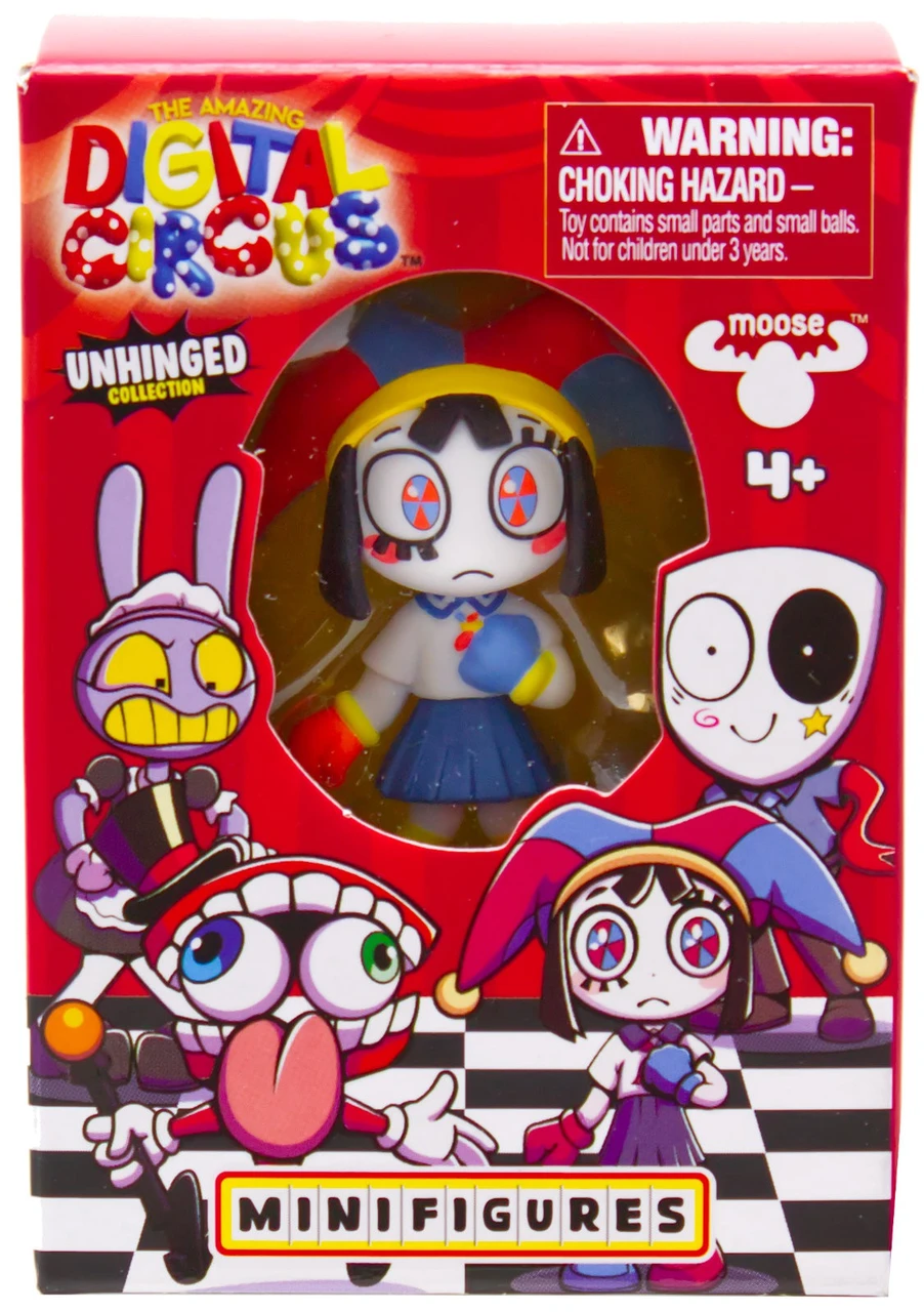 The Amazing Digital Circus Unhinged Collection Anime Pomni 2-Inch Mini Figure、ToyWiz、kayou