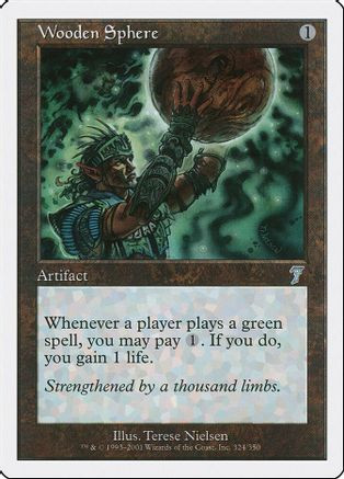 Wooden Sphere (7ED-324) - 7th Edition Foil、Wizards of the Coast、kayou