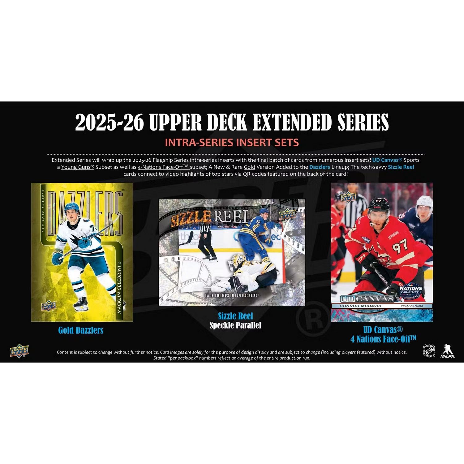 2025-26 Upper Deck Extended Series Hockey Hobby Box *Contact Us To Order*、Upper Deck、kayou