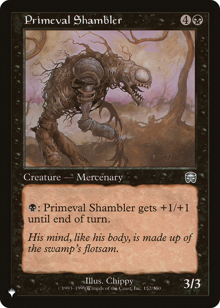 Primeval Shambler (LIST-152/350) - The List、Wizards of the Coast、kayou