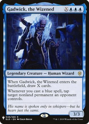 Gadwick, the Wizened (LIST-048/269) - The List Reprints、Wizards of the Coast、kayou