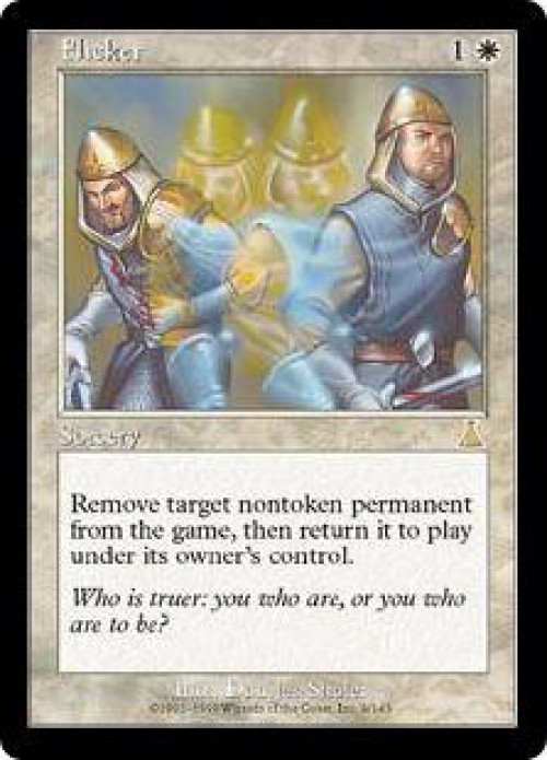 MtG Urza's Destiny Rare Flicker #9 Lightly Played、ToyWiz、kayou