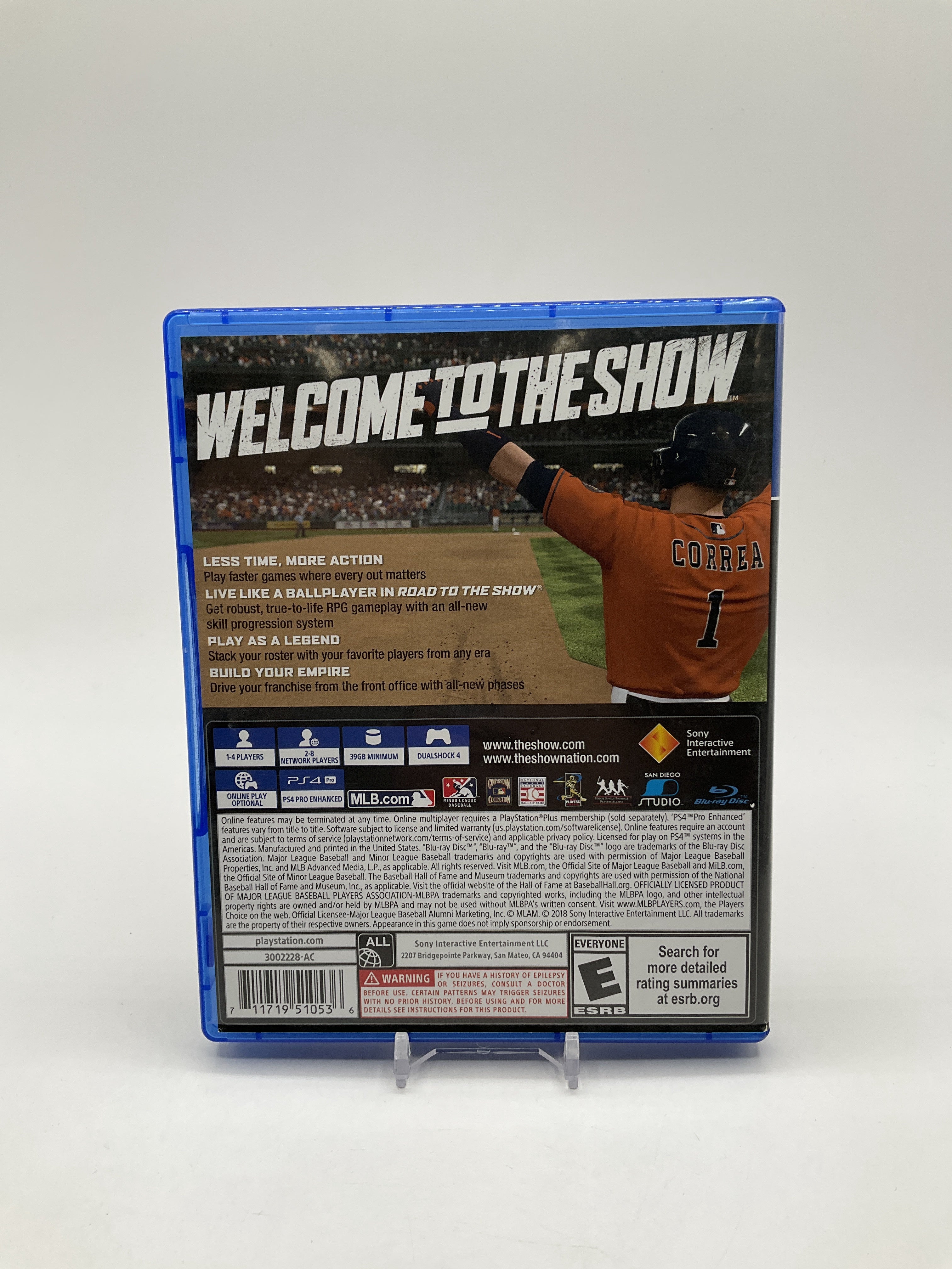 MLB The Show 18 Playstation 4 Used、Collector Store LLC - VG、kayou