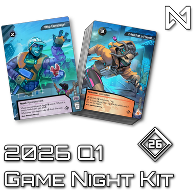 (Netrunner Compatible) Game Night Kit 2026 Q1、Null Signal Games、kayou