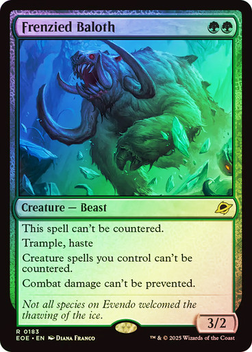 Frenzied Baloth、Magic: The Gathering、kayou